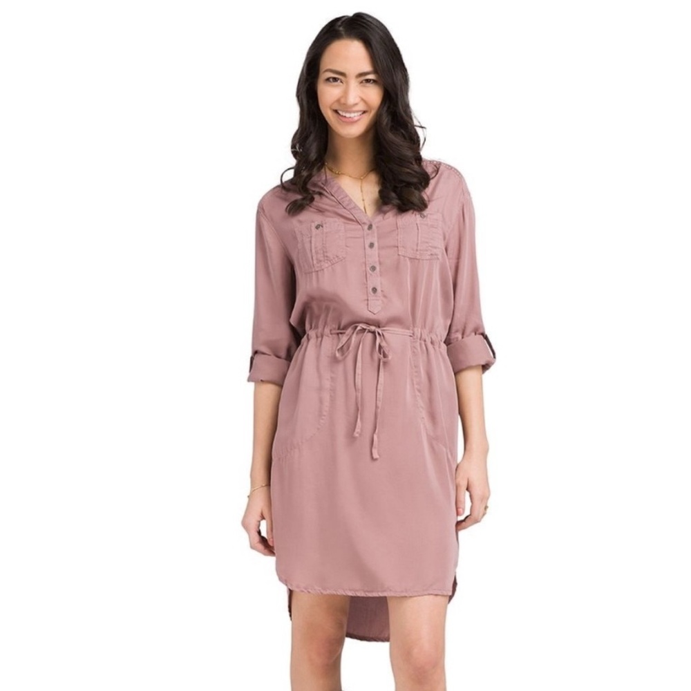 PraNa Abbey Tencel shirt dress - Small
